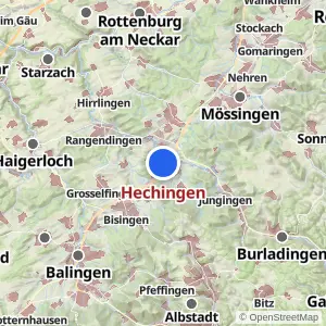 Kartenvorschau Hechingen