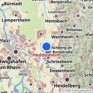 Kartenvorschau Heddesheim