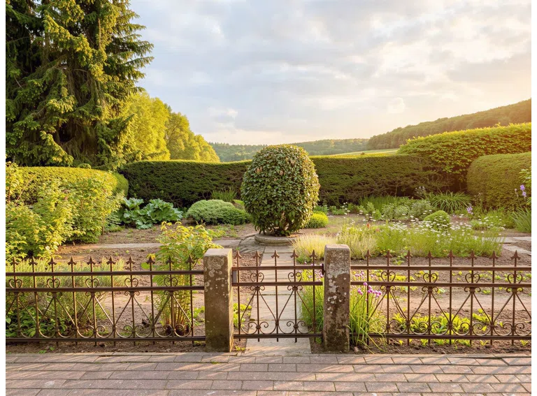 Gemüse- und Ziergarten