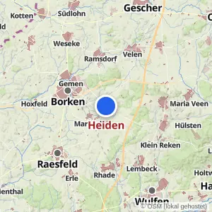 Kartenvorschau Heiden
