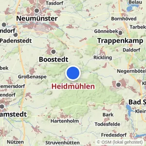 Kartenvorschau Heidmühlen