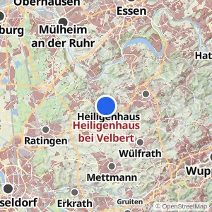 Kartenvorschau Heiligenhaus bei Velbert