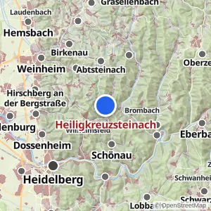 Kartenvorschau Heiligkreuzsteinach