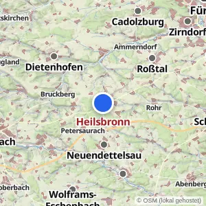 Kartenvorschau Heilsbronn
