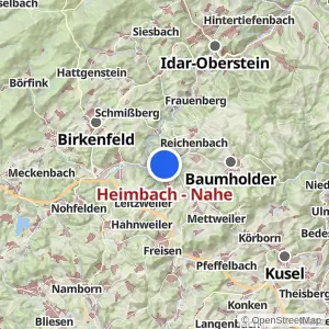 Kartenvorschau Heimbach - Nahe