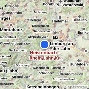 Kartenvorschau Heistenbach - Rhein-Lahn-Kr
