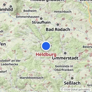 Kartenvorschau Heldburg