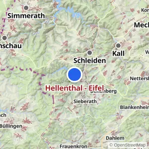 Kartenvorschau Hellenthal - Eifel