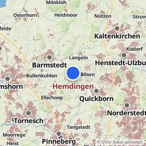 Kartenvorschau Hemdingen