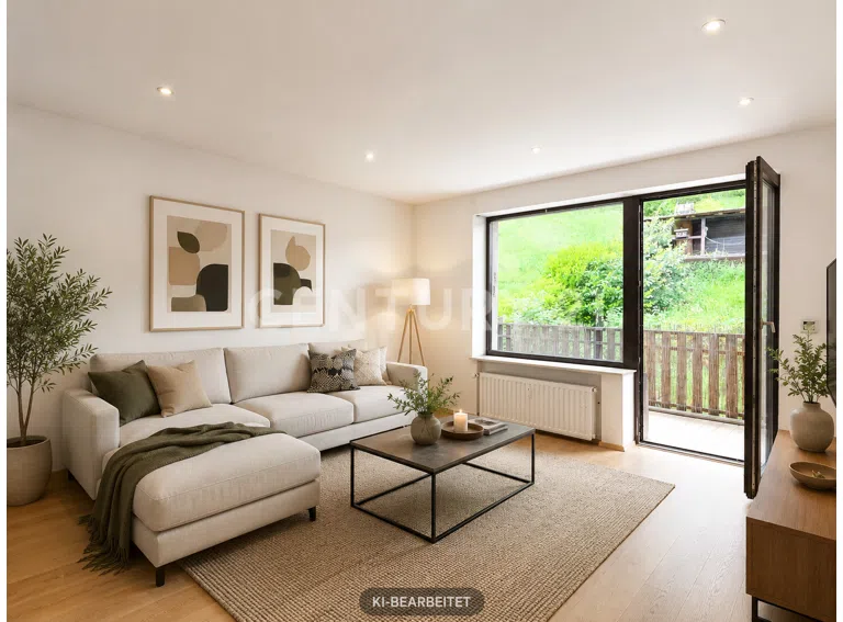 1.Obergeschoss-rechts -Wohnzimmer-Virtuelles Staging