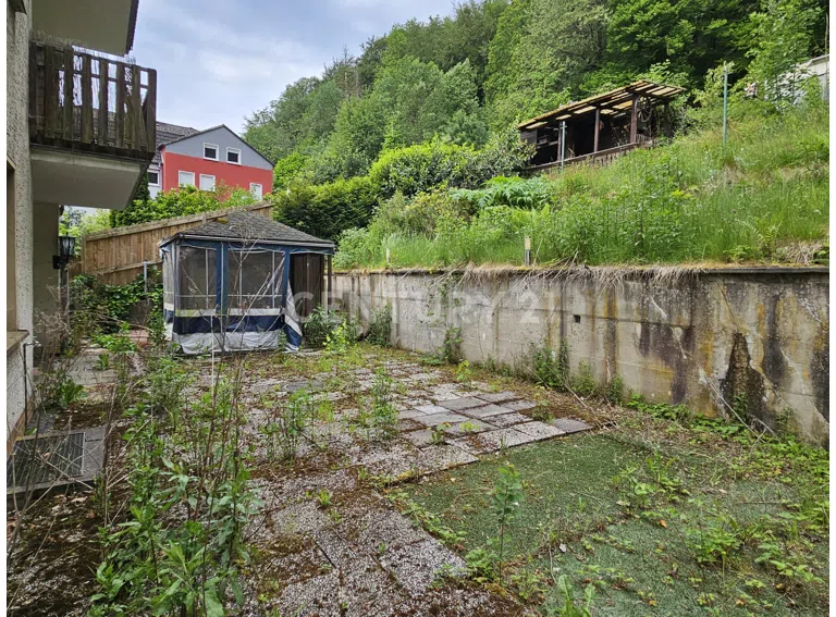 Terrasse im Hinterhof