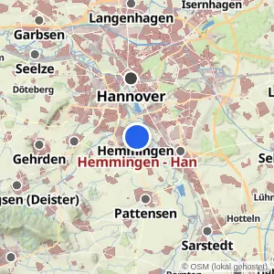 Kartenvorschau Hemmingen - Han