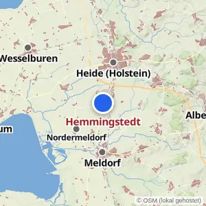 Kartenvorschau Hemmingstedt