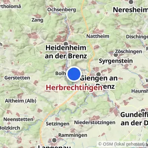 Kartenvorschau Herbrechtingen