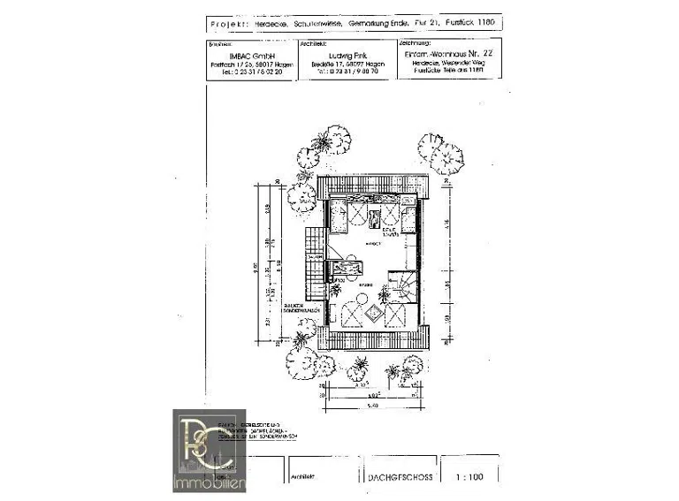 Grundriss Dachgeschoss