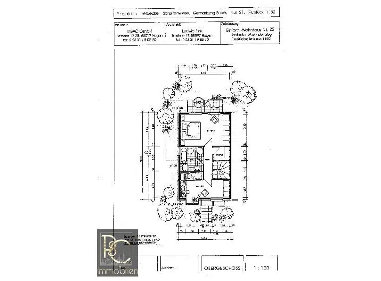 Grundriss Obergeschoss