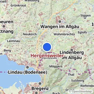 Kartenvorschau Hergensweiler