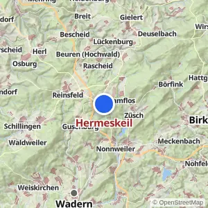Kartenvorschau Hermeskeil