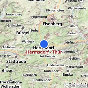 Kartenvorschau Hermsdorf - Thür