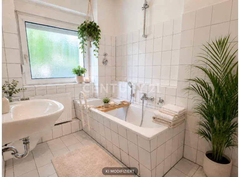 Badezimmer - Virtuelles Staging