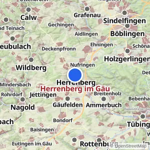Kartenvorschau Herrenberg im Gäu