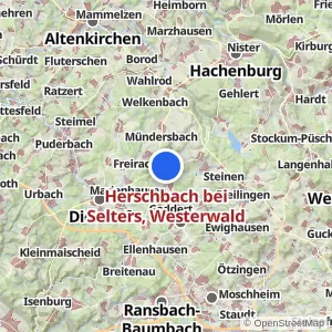 Kartenvorschau Herschbach bei Selters, Westerwald
