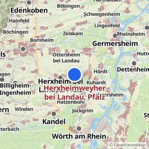 Kartenvorschau Herxheimweyher bei Landau, Pfalz