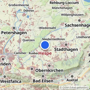 Kartenvorschau Hespe