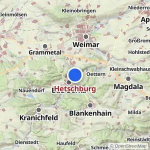 Kartenvorschau Hetschburg