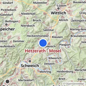 Kartenvorschau Hetzerath - Mosel