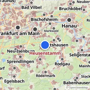 Kartenvorschau Heusenstamm