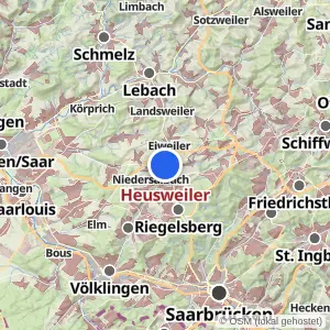 Kartenvorschau Heusweiler