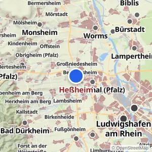 Kartenvorschau Heßheim