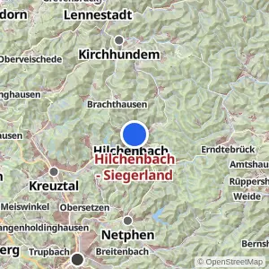 Kartenvorschau Hilchenbach - Siegerland