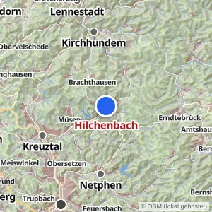 Kartenvorschau Hilchenbach