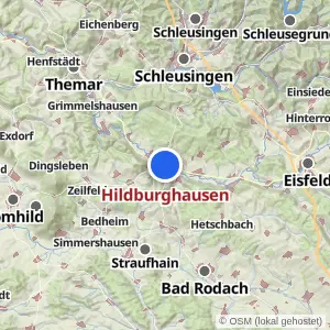 Kartenvorschau Hildburghausen