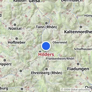 Kartenvorschau Hilders