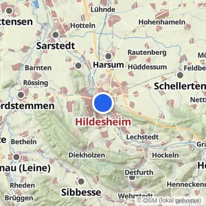 Kartenvorschau Hildesheim