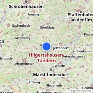 Kartenvorschau Hilgertshausen-Tandern