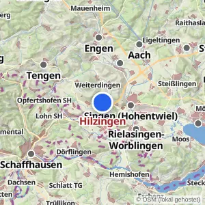 Kartenvorschau Hilzingen