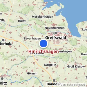 Kartenvorschau Hinrichshagen