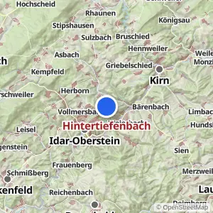 Kartenvorschau Hintertiefenbach