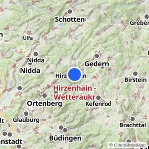 Kartenvorschau Hirzenhain - Wetteraukr