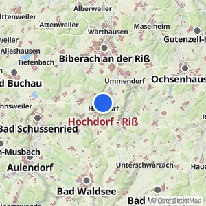 Kartenvorschau Hochdorf - Riß