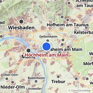 Kartenvorschau Hochheim am Main