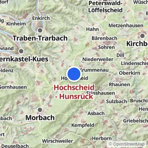 Kartenvorschau Hochscheid - Hunsrück