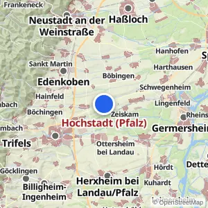 Kartenvorschau Hochstadt (Pfalz)