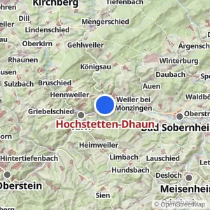 Kartenvorschau Hochstetten-Dhaun