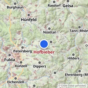 Kartenvorschau Hofbieber