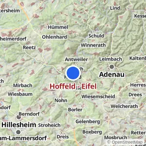 Kartenvorschau Hoffeld - Eifel